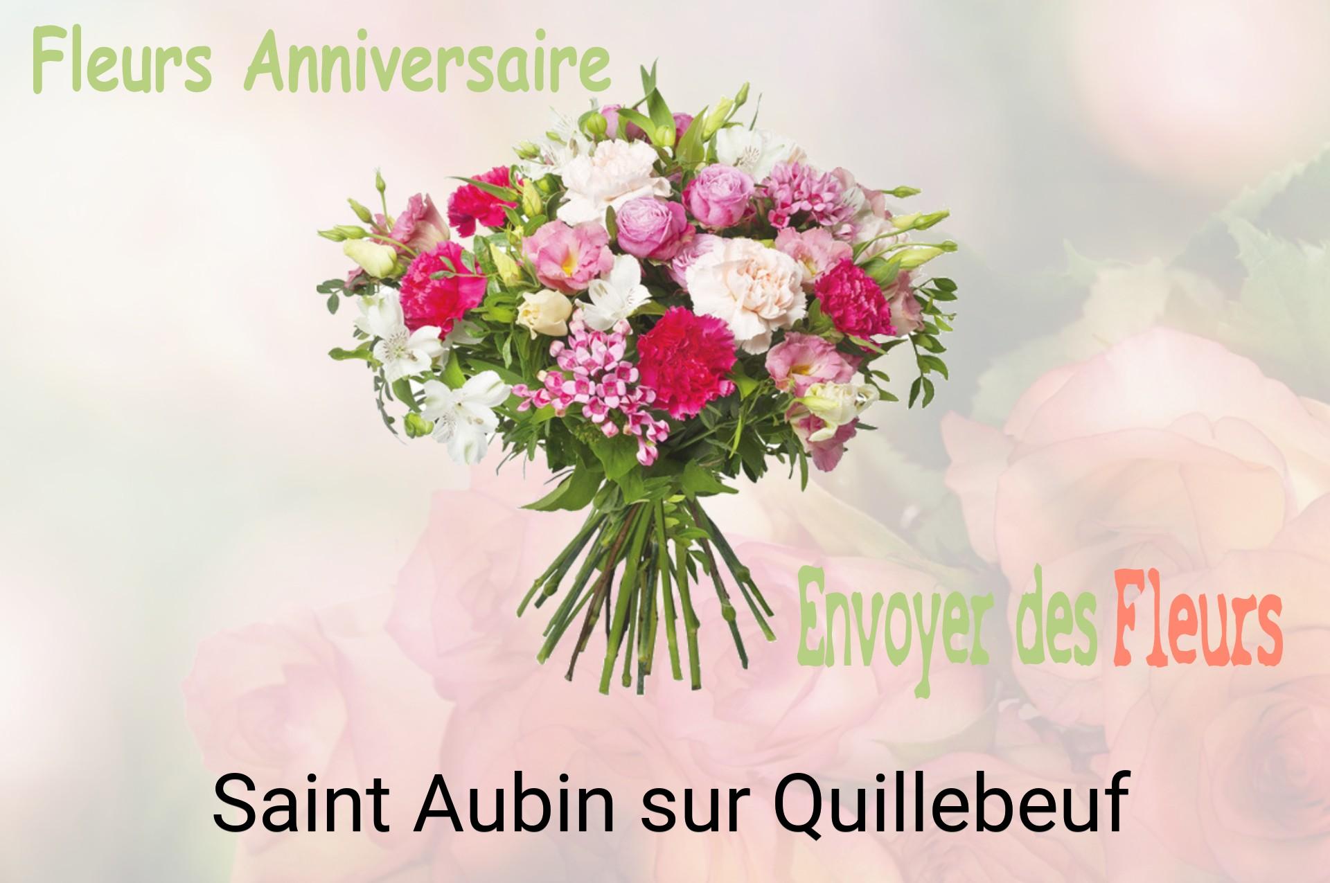 Bouquet de fleurs d’anniversaire livré à Saint-Aubin-sur-Quillebeuf
