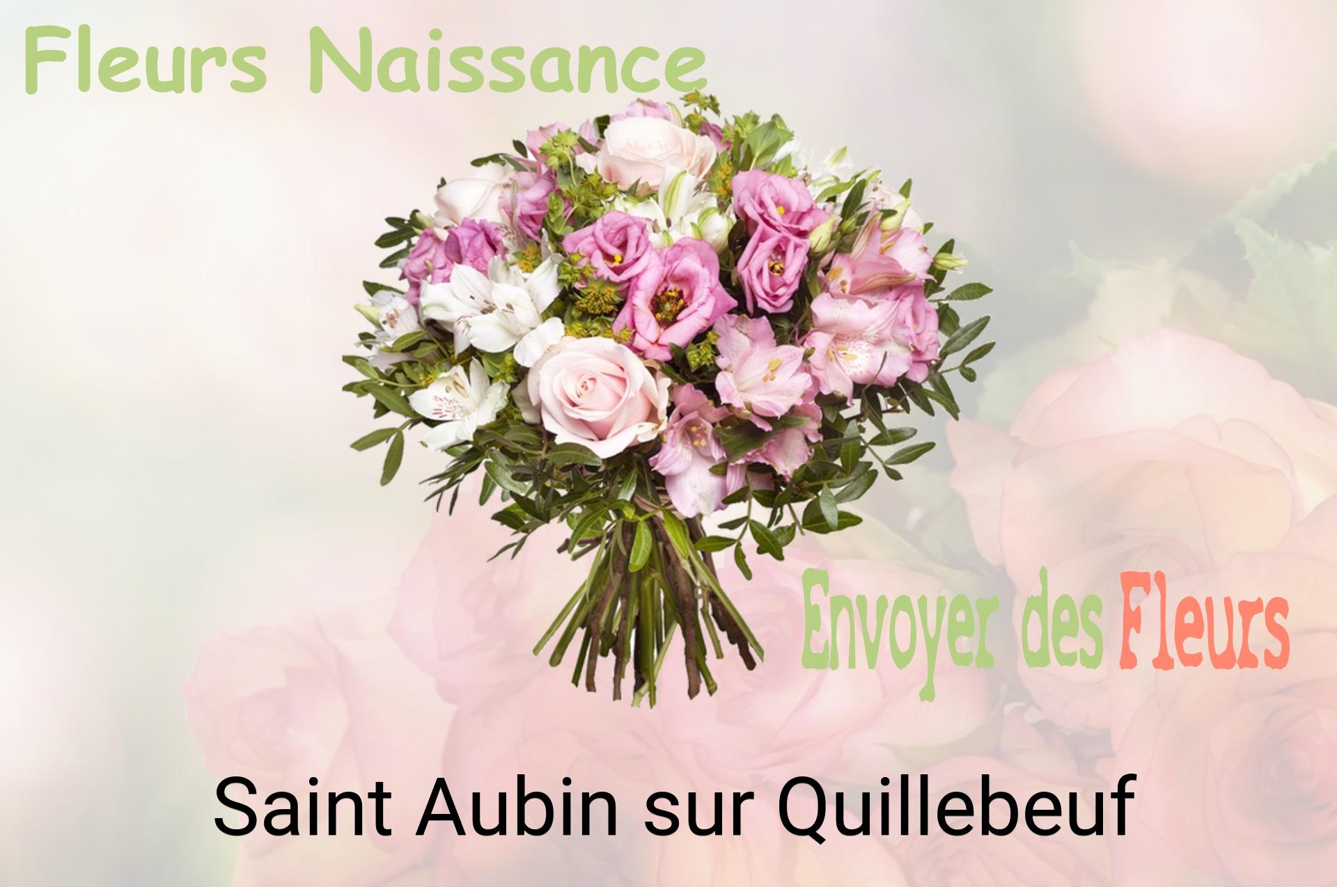 Bouquet de fleurs de naissance livré à Saint-Aubin-sur-Quillebeuf